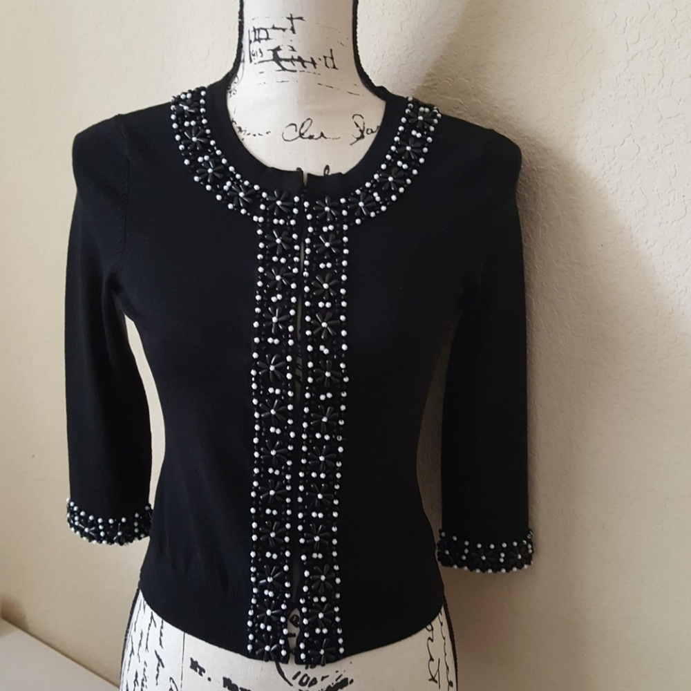 INC Black sweater